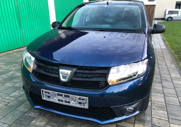 Dacia Sandero cena 21700 przebieg: 95000, rok produkcji 2016 z Siemiatycze małe 211